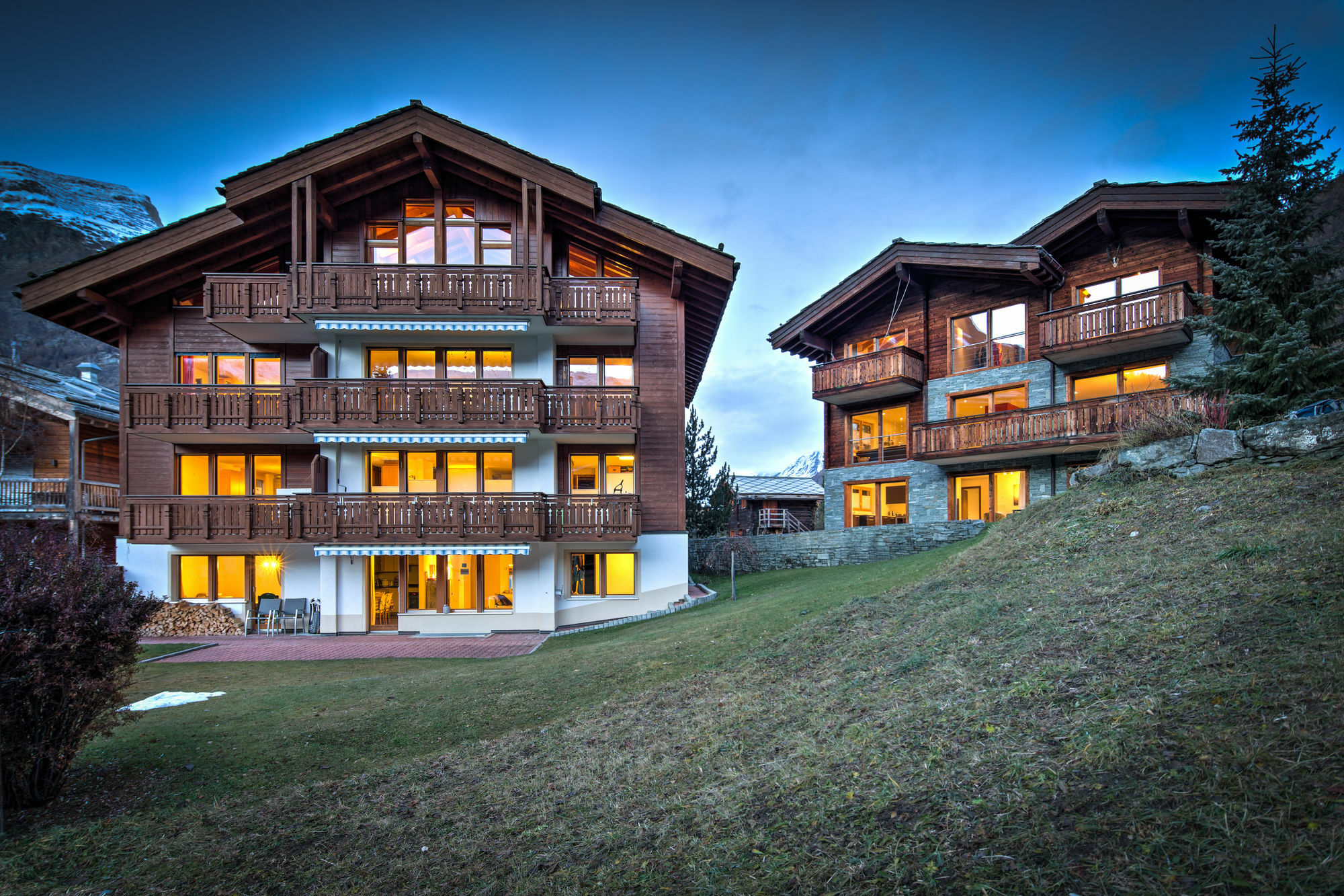 Ferienhaus Casa Luna Zermatt Exteriér fotografie